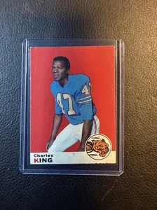 1969 Topps - Charlie King #79 (RC) Cincinnati Bengals. Miscut - Picture 1 of 2