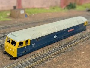 HORNBY CLASS 47 BR BLUE LOCO BODY ONLY - THE QUEEN MOTHER - Picture 1 of 4