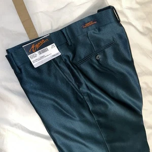 Egara NWT skinny fit stretch dress pants men’s 36x30 GREEN - Picture 1 of 13