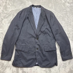 Gap Mens XL (44) Gray Cotton 2-Button Blazer Jacket Classic Casual Sport Coat - Picture 1 of 8