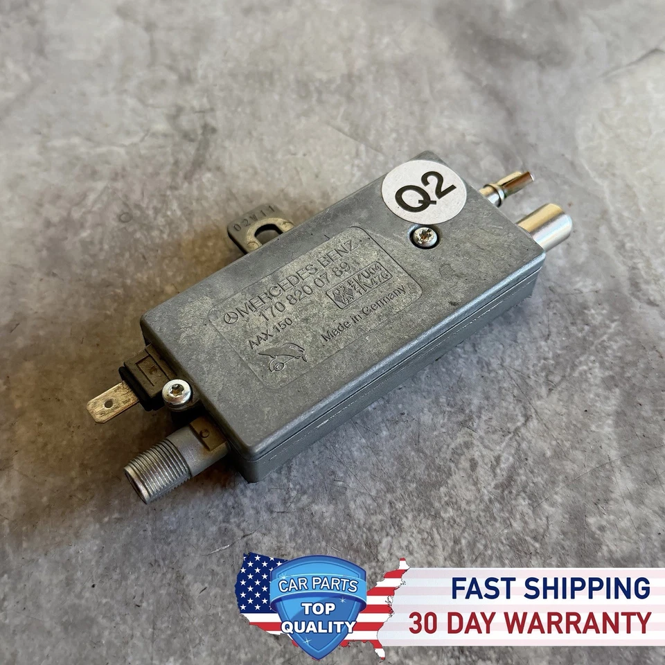 Módulo amplificador antena rádio áudio 97-04 Mercedes R170 SLK320 AMP 1708200789 - Imagem 1 de 4