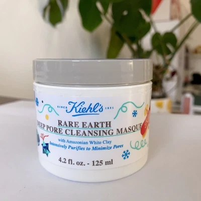 Kiehl's Clay Face Mask Rare Earth Deep Pore Cleansing Face Mask 125ml  - Image 1 of 4