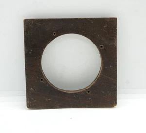 Wooden Lens Board 101x101 mm 4x4" For Large format Camera Hole 59 mm - Picture 1 of 2