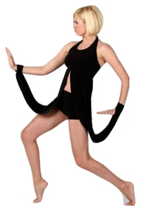 The Longing Child X-Large Dance Costume Contemporary Lyrical Attached Drapes - Picture 1 of 3