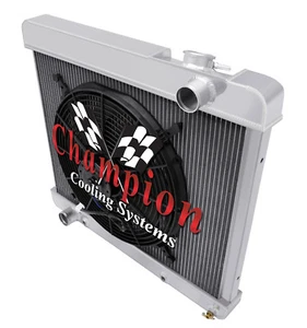 Radiador campeón de suministro de 3 filas con ventilador de 16" para Buick 1960 1961 1962 1964 1964 - Imagen 1 de 9