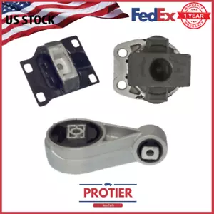 2008-2011 Ford Focus 2.0L Engine Motor & Trans Mount Set 3PCS - Picture 1 of 5