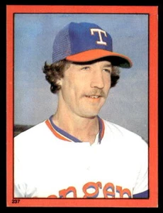 1982 Topps Stickers #237 Danny Darwin Texas Rangers - Picture 1 of 2