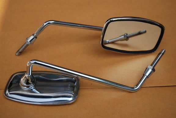 HONDA C92 CA95 C95 CB72 CB77 CB93 CB125 CB160 CL72 MIRROR  MIRRORS 8 mm. LH&RH  - Imagem 1 de 1