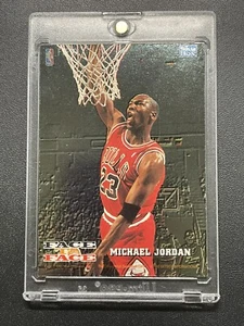 1993 1994 HOOPS SKYBOX FACE TO FACE MICHAEL JORDAN #23 CHICAGO BULLS FF10 INSERT - Picture 1 of 3