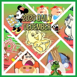 TOPPS DISNEY COLLECT 2020 DAILY DECEMBER SET - 31 DIGITAL CARDS - Picture 1 of 10