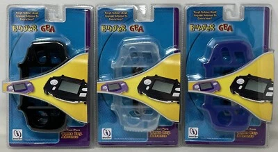 Interact Nintendo Game Boy Advance GBA Estuche Bumper Carcasa Transparente Violeta Negro NUEVO Foto 1 de 4