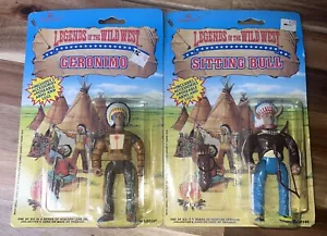 1991 Imperial Legends of the Wild West Geronimo & Sitting Bull Westernfiguren - Bild 1 von 24