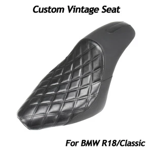 Asiento vintage personalizado para BMW R18/Classic 1 pieza conductor pasajero cojín pillón - Imagen 1 de 12