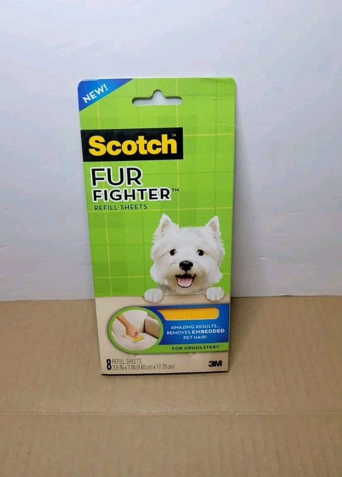 Scotch-Brite 849RF-8 Pet Hair Remover Refill Sheet - 849RF-8SB (8 Count)