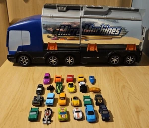 Micro Machines Stunt City Truck Lorry Playset Hasbro 2001 & Bundle Of Cars - Picture 1 of 13