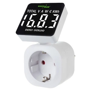 Energiezähler Stromzähler Digital Wattzähler Unterspeicher, IP20, 3680W, GB620 F - Bild 1 von 14