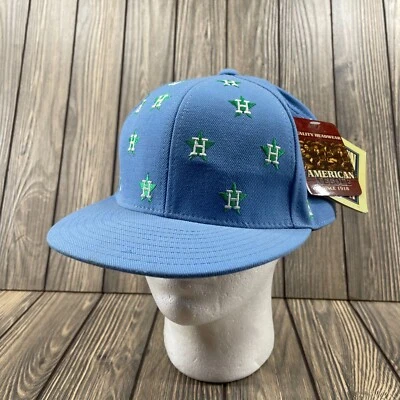 Houston Astros Hat Cooperstown Collection All Over American Needle 7 5/8 *Read - Image 1 of 4