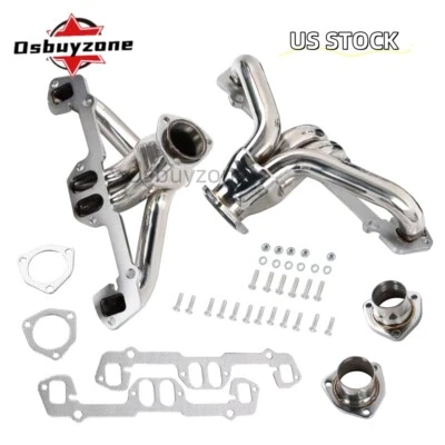 Shorty Exhaust Headers for Dodge Chrysler Plymouth Small Block 273-360 5.2/5.6L - Image 1 of 4