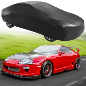 Car Cover Satin Stretch Scratch Waterproof Indoor For Toyota Supra 1986-92 20-22 - Picture 1 of 13