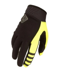 FASTHOUSE GUANTI GRINDHOUSE 2.0 MTB CROSS ENDURO NERO/GIALLO FLUO - TG. M - Imagen 1 de 3