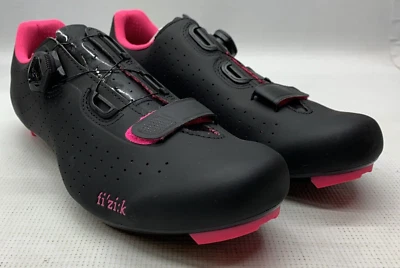 Zapatos de carretera Fizik Tempo R5 Overcurve negro/rosa fluo TPR5OCMI2-1092 talla 10 1/4 Foto 1 de 4