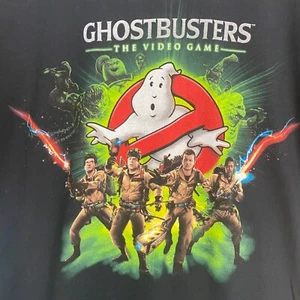 Gildan Heavy Cotton Men T Shirt Short Sleeve Ghostbusters The Video Game Size XL - Picture 1 of 4