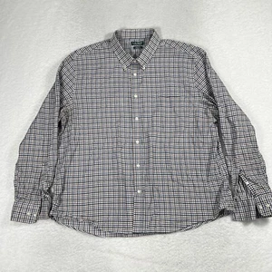 Lauren Ralph Lauren Plaid Shirt Mens XXL Button Down Regular Fit Stretch Fabric - Picture 1 of 6