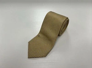 Charles Tyrwhitt Men's Yellow & Blue Geometric Silk Neck Tie $89 - Picture 1 of 9