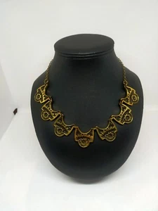 collier créateur bronze m.buffet - Imagen 1 de 4