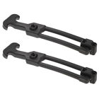 2 Rubber T-Handle Hasp Latches for Toolboxes