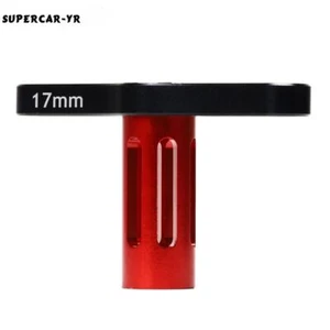 1PCS Alloy17MM RED Wheel Hex Nuts Sleeve Wrench for 1/8 RC TRAXXAS HPI HSP ARRMA - Foto 1 di 9
