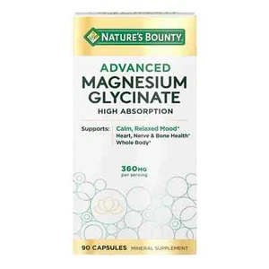 Nature's Bounty High Absorption Magnesium Glycinate - Picture 1 of 1