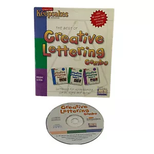 COMBINAZIONE DI LETTERE CREATIVE - CD-ROM Keepsakes WIN/MAC 1999 2000 - Foto 1 di 12