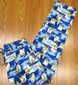 ¡NUEVO! PANTALONES POLO RALPH LAUREN LOUNGE 100% ALGODÓN ALOHA/HAWAII MEDIANOS, M - Imagen 1 de 6