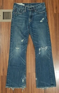 Boys Abercrombie Jeans Baxter Low Rise Slim Boot 26 x 27 - Picture 1 of 8