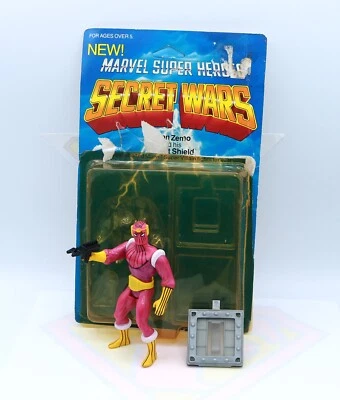 Mattel Secret Wars Baron Zemo Vintage Original 1984 Action Figure Open Package - Image 1 of 4