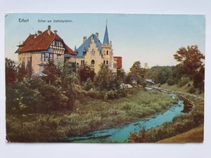 AK Erfurt Villen am Umflutgraben - Bild 1 von 2