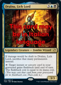 MTG DRALNU, LICH LORD EXC - DRALNU, SIGNORE DEI LICH - TSR - MAGIC - Picture 1 of 1