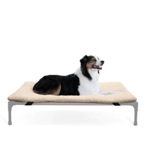 K&H Pet Products Tappetino in micropile originale culla per animali domestici - marrone chiaro, Med 25 x 32 pollici - Foto 1 di 3