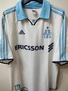 OLYMPIQUE MARSEILLE 1998-1999 Ericsson camiseta shirt trikot maillot maglia - Picture 1 of 8