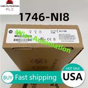 Neu versiegelt AB 1746-NI8 SER A SLC 500 Analog Eingangsmodul 1746NI8 - Bild 1 von 5