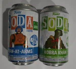 2021 ECCC Funko Soda Motu Kobra Kahn & Man At Arms Set Sealed Free Shipping - Bild 1 von 3