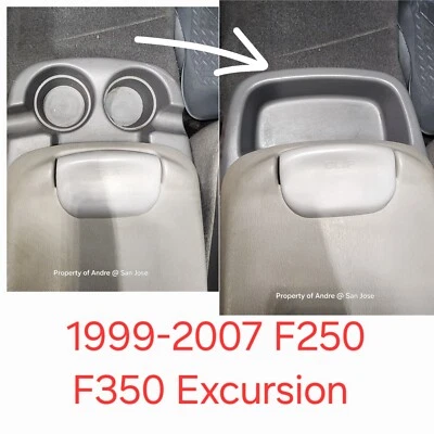 Ford Excursion F250 F-350 1999-2007 consola central bandeja portavasos eliminación Foto 1 de 4