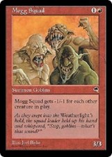 Mogg Squad x4 VLP-MP  Magic the Gathering MTG Tempest, # 192