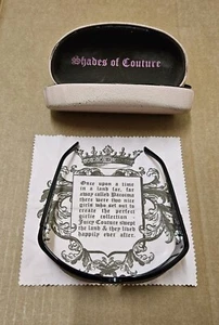 Vintage Juicy Couture Shades Of Couture Country Club Black Sunglasses - Picture 1 of 8