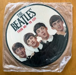 THE BEATLES "FROM ME TO YOU" 20TH ANNIVERSARY 45 PIC DISC STILL SEALED! - Picture 1 of 2