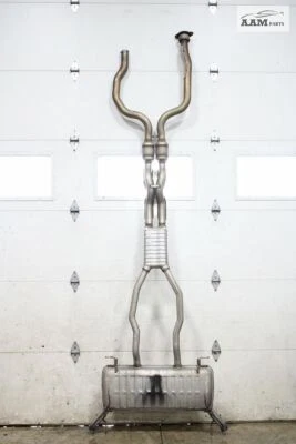 Cadillac CTS 2018-2019 3,6 L tracción trasera sistema de escape de gas silenciador con tubo 26 k OEM Foto 1 de 4