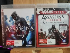 Assassins Creed 1&2 - PS3 PAL VGC Free Postage - Picture 1 of 4