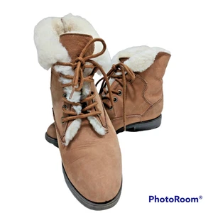 Damen Wanderschuhe Maine Woods Fleece gefüttert 6M Gazelle - Bild 1 von 8