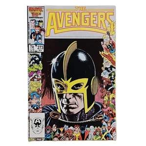 THE AVENGERS #273 Comic Book Marvel 1986 VF 8.0 25th Anniversary Character Frame - Picture 1 of 4